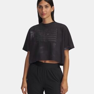 UA Freedom Cropped Short Sleeve